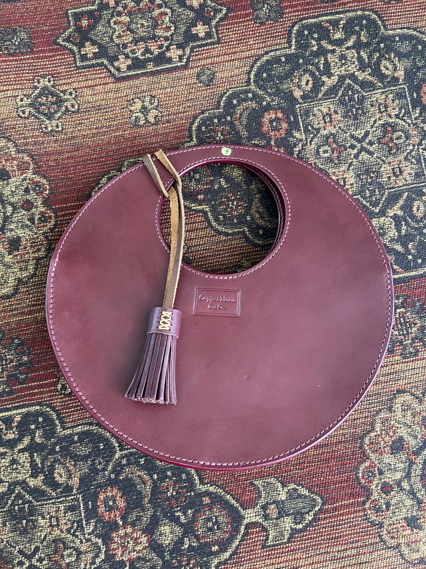 The Eclipse Bag in Oxblood