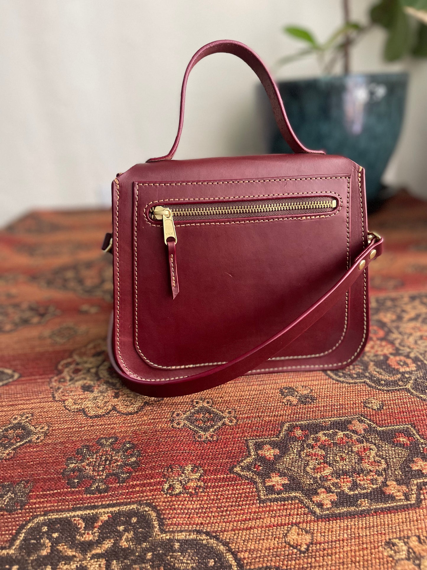 The EmmyLou in Oxblood