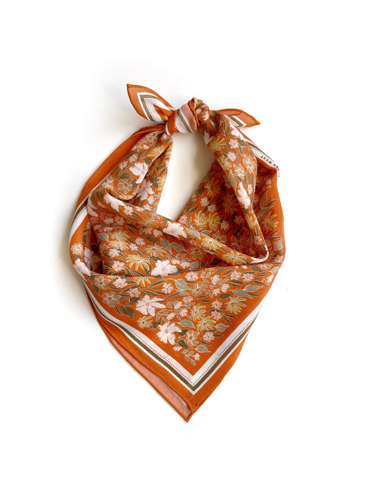 Botanical Garden Silk Scarf