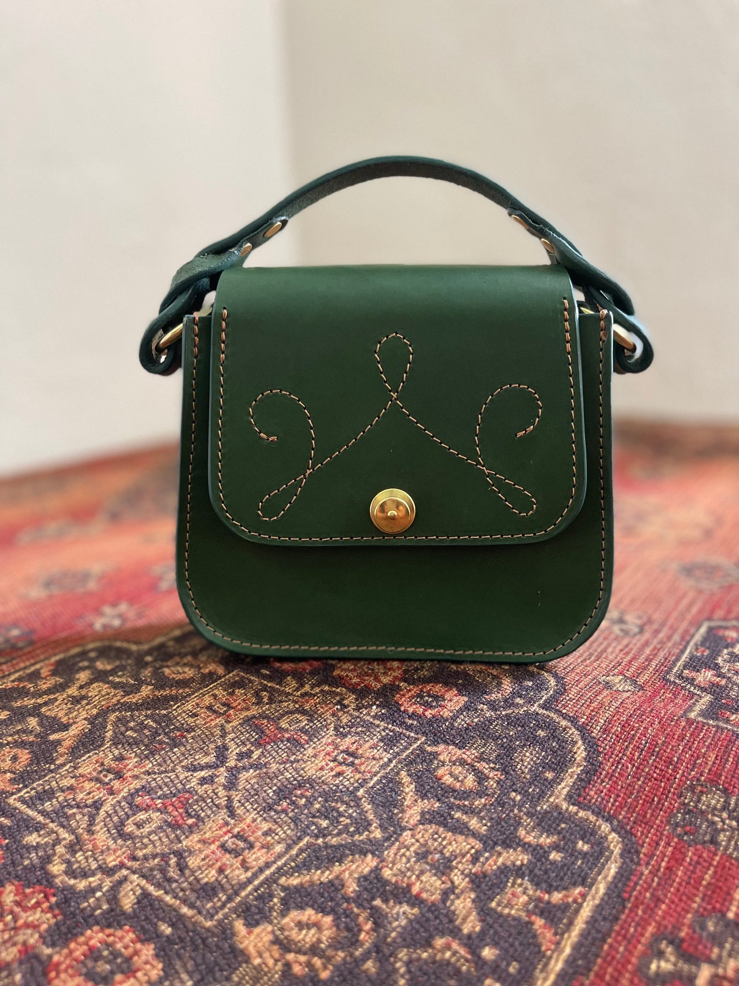 The Hadley Mini Handbag in Clover