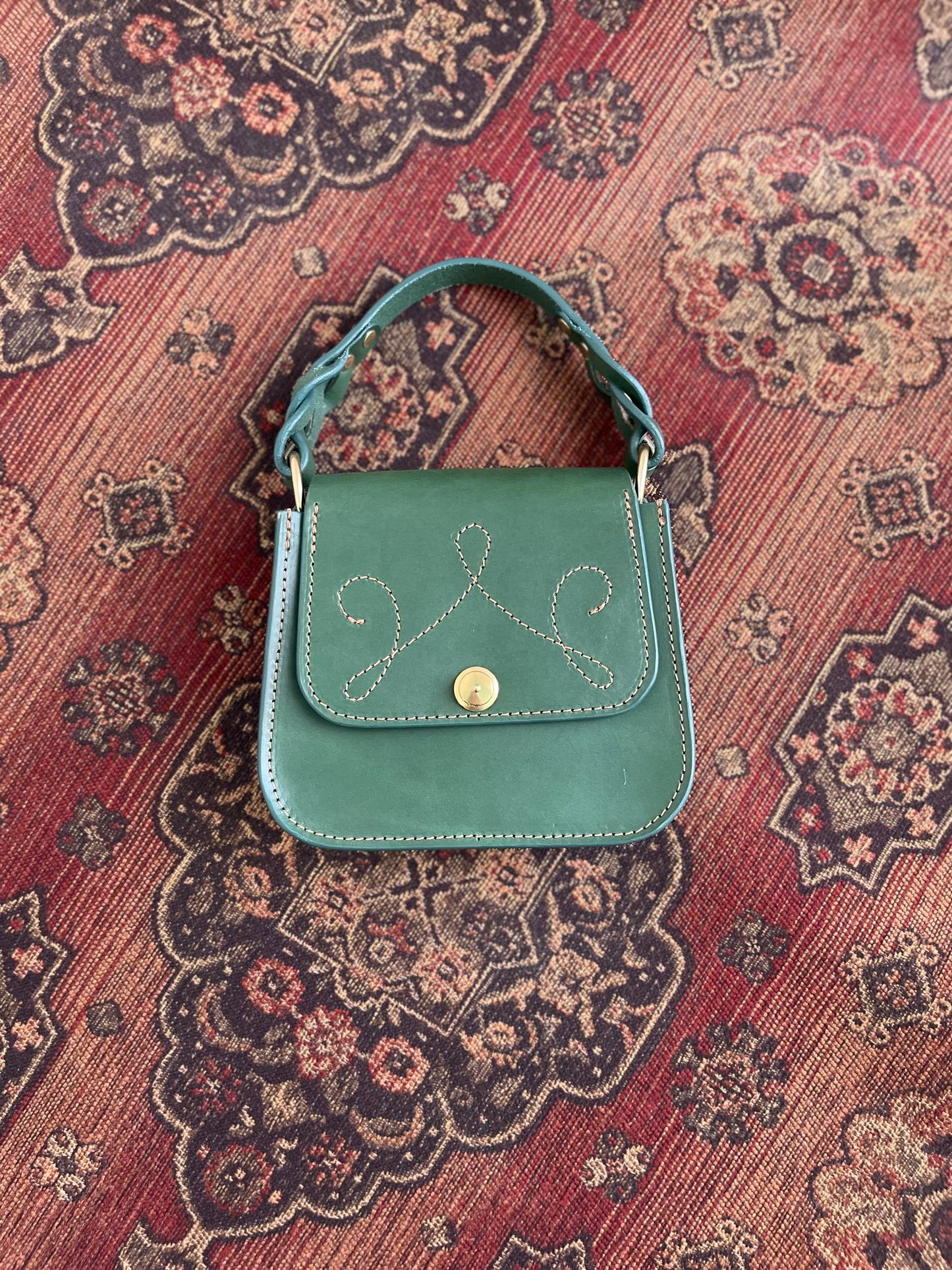 The Hadley Mini Handbag in Clover