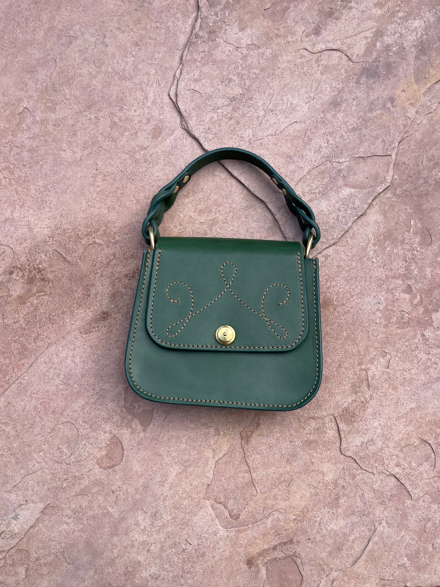 The Hadley Mini Handbag in Clover