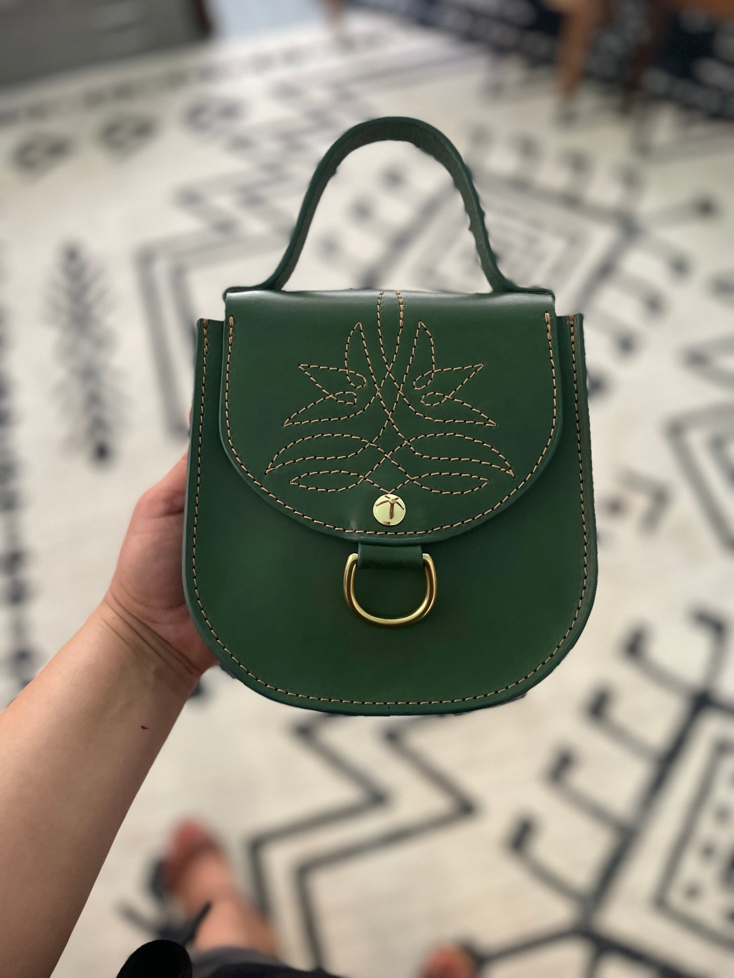 The Ellis mini Western in Clover
