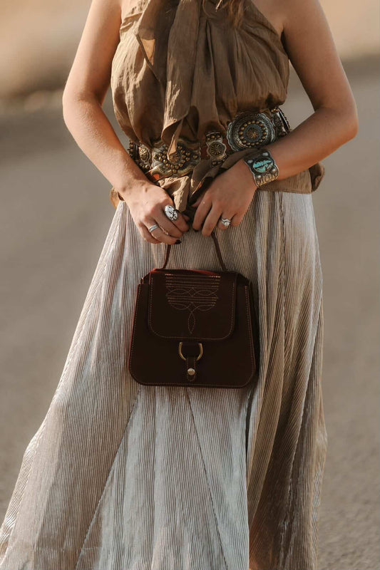 The EmmyLou in Oxblood