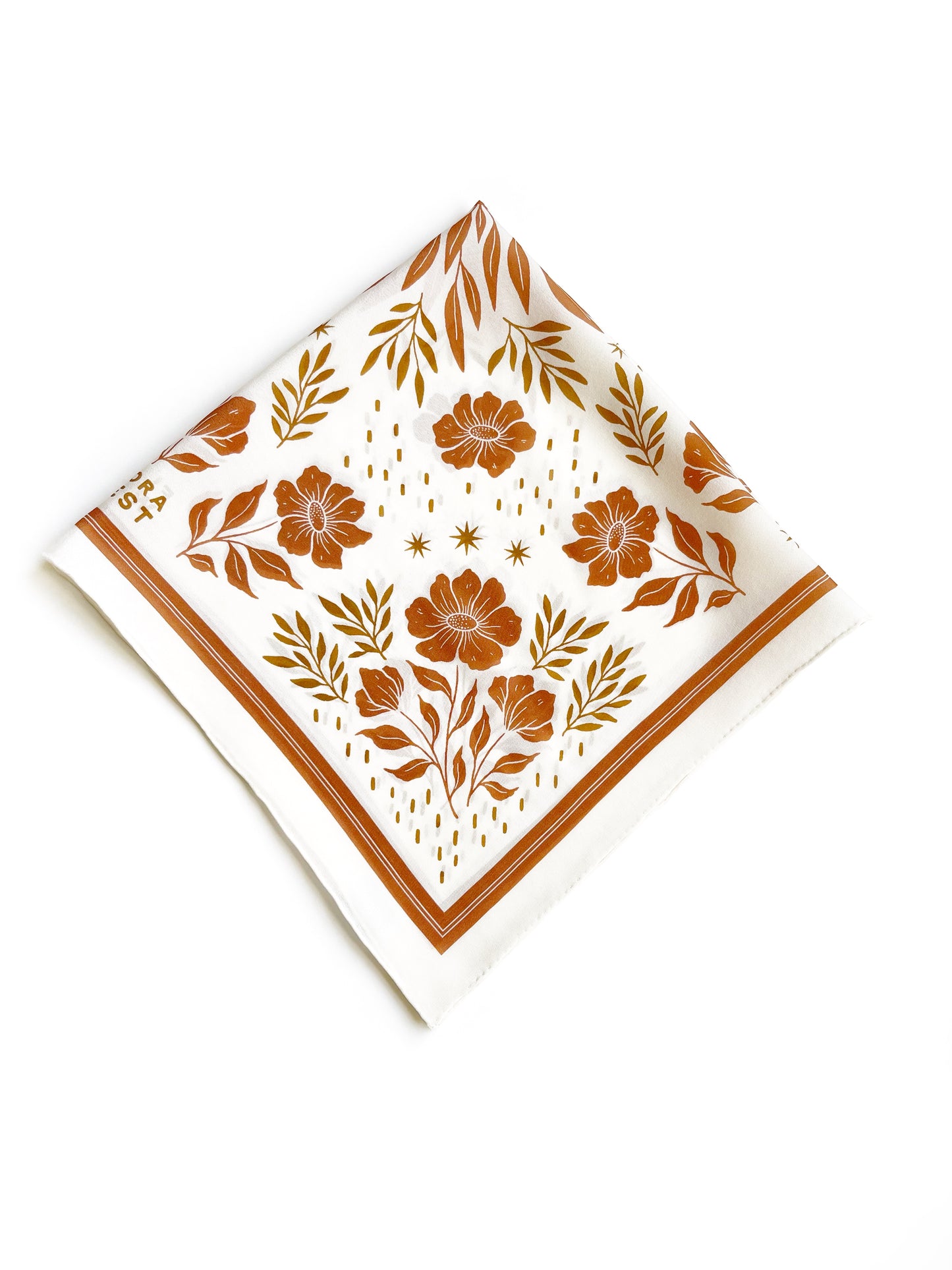Desert Floral Silk Scarf