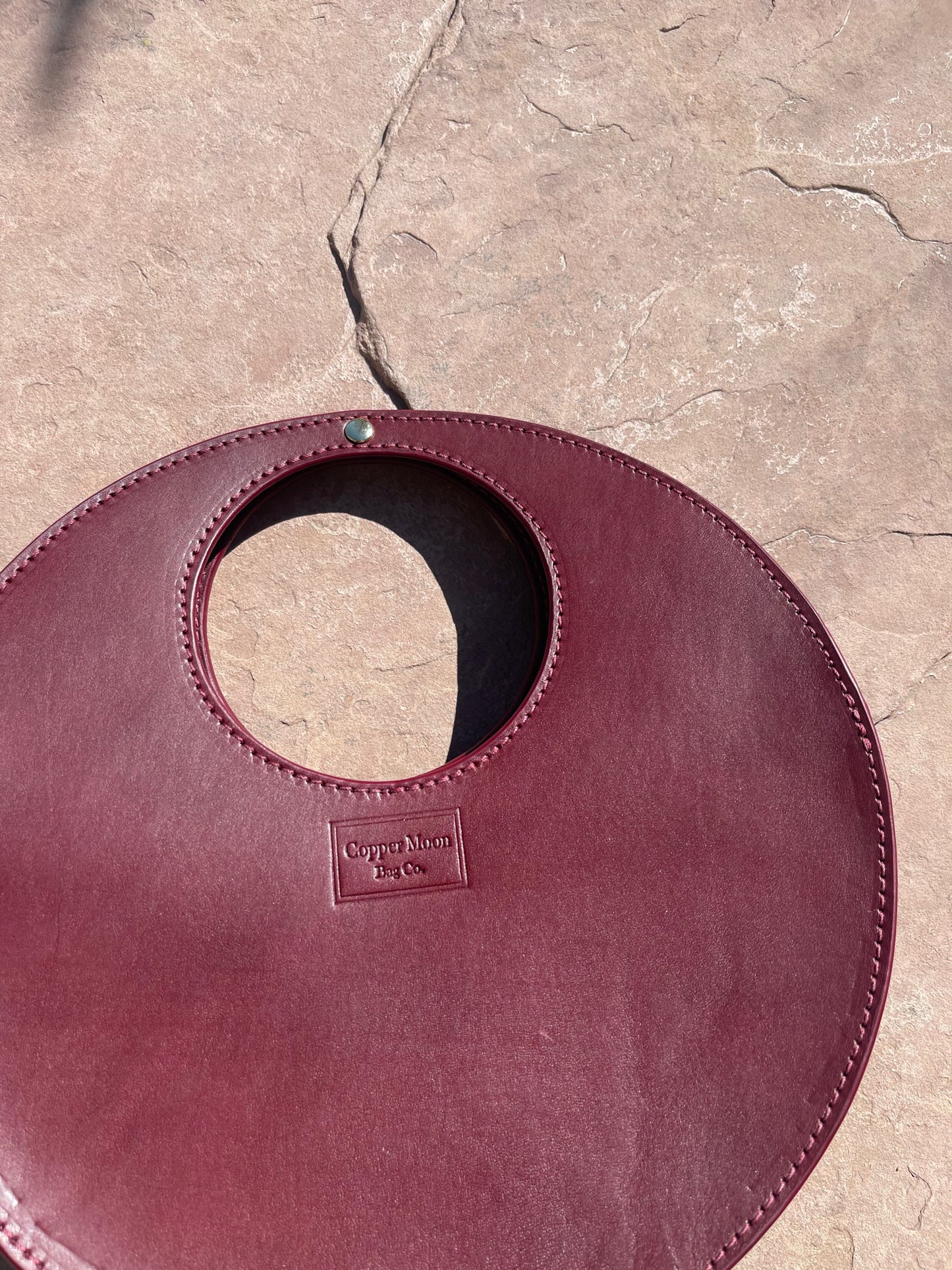 The Eclipse Bag in Oxblood