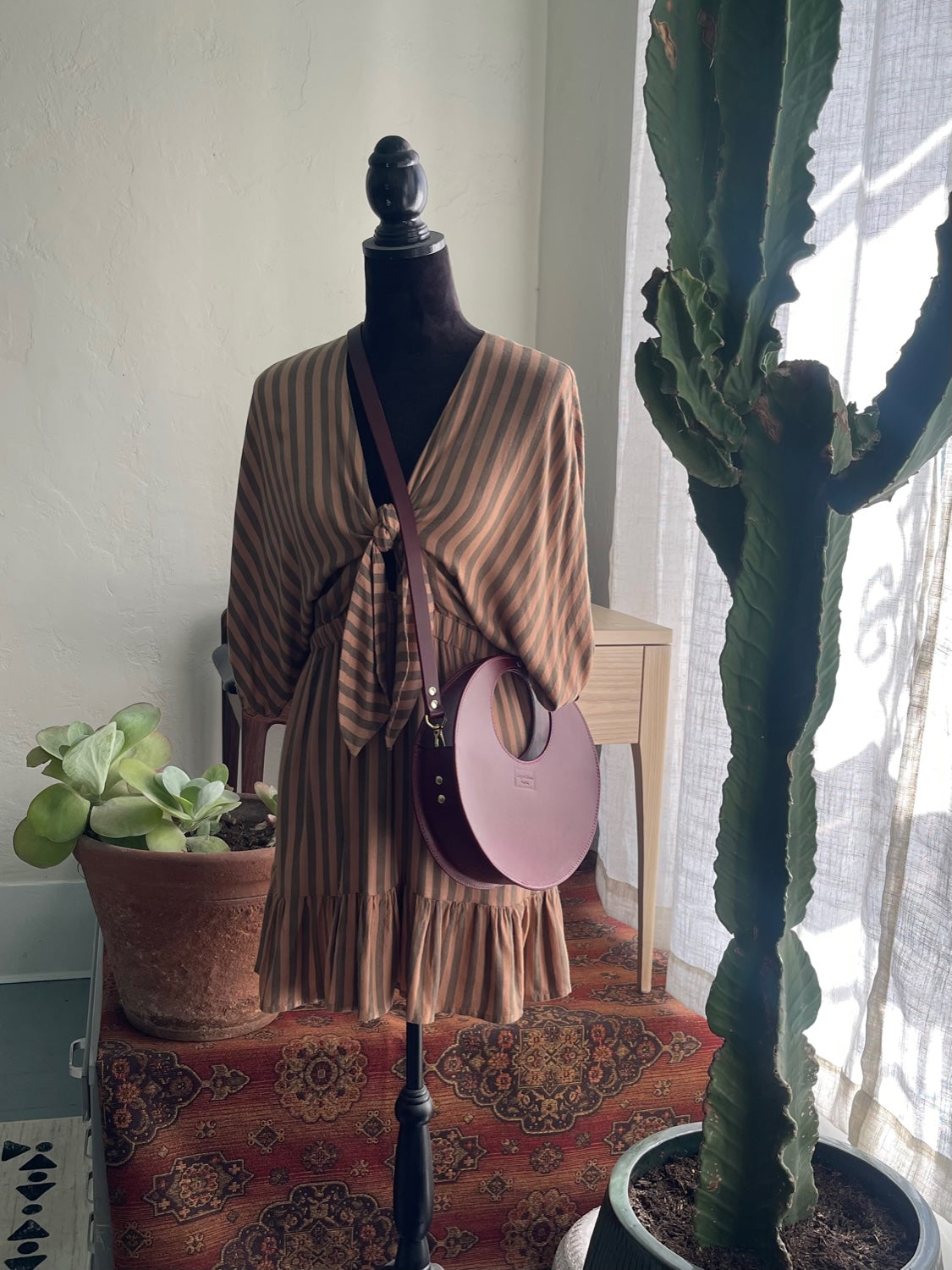 The Eclipse Bag in Oxblood