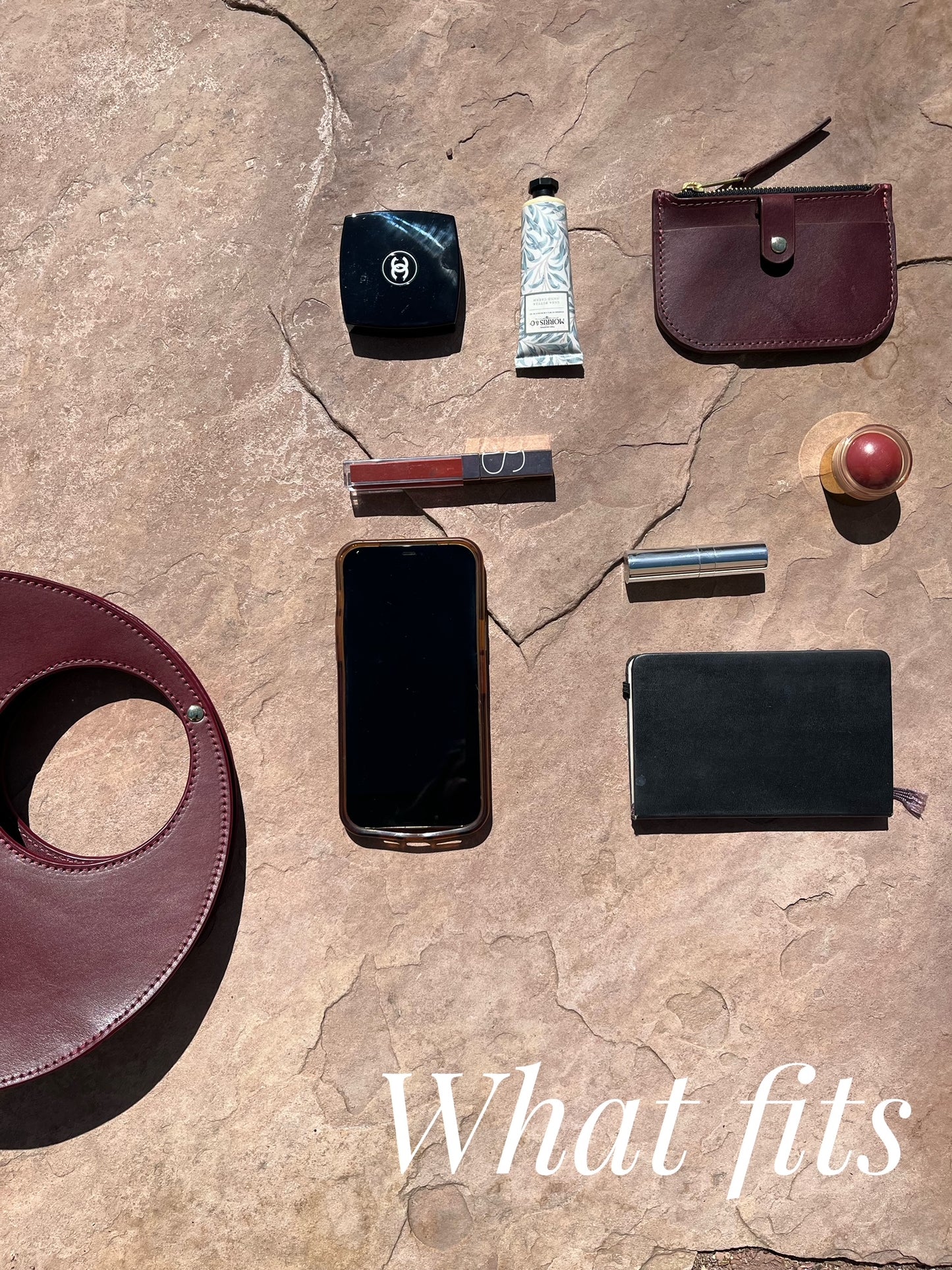 The Eclipse Bag in Oxblood