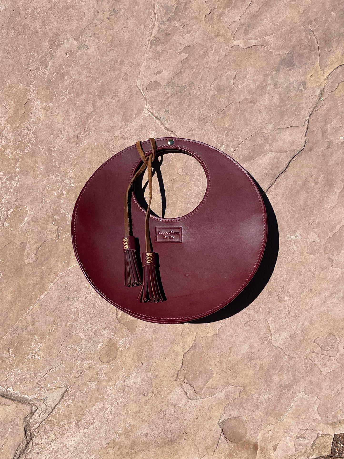 The Eclipse Bag in Oxblood