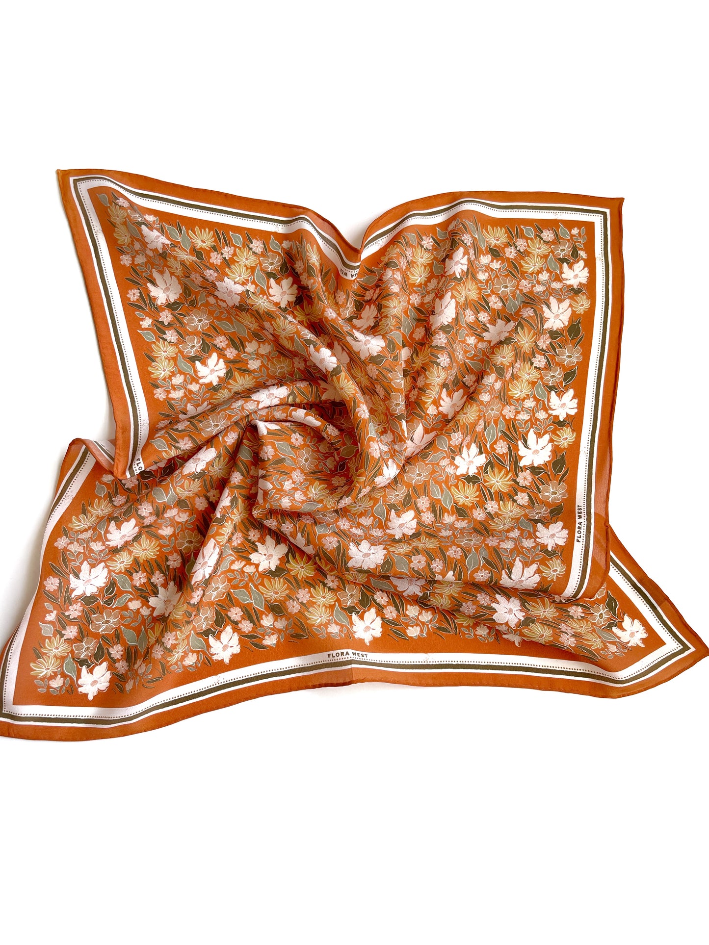 Botanical Garden Silk Scarf