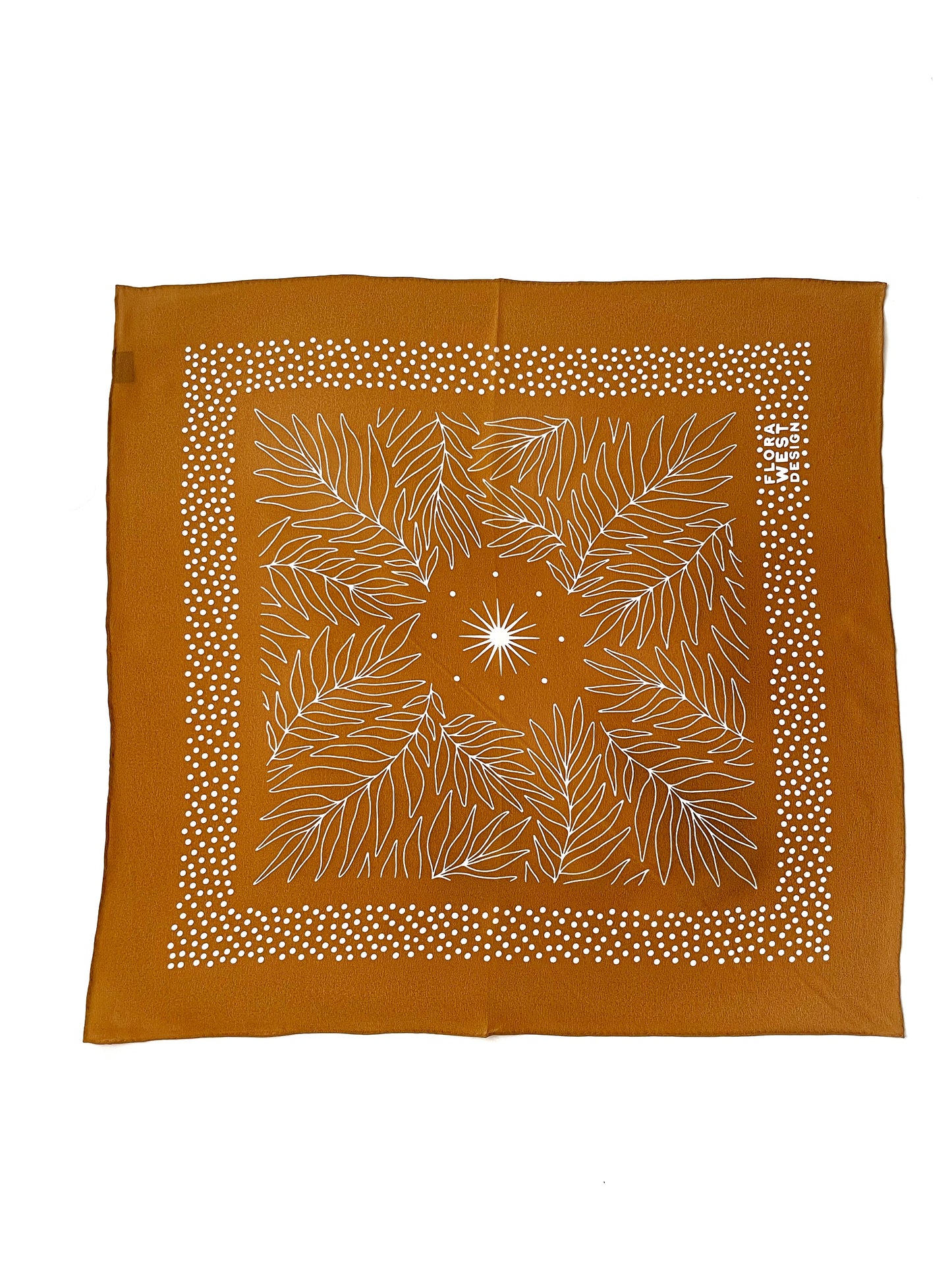 Sun Palm Silk Scarf