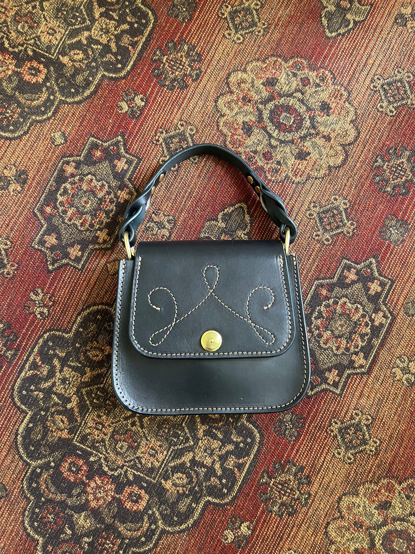 The  Hadley Mini Handbag in Black