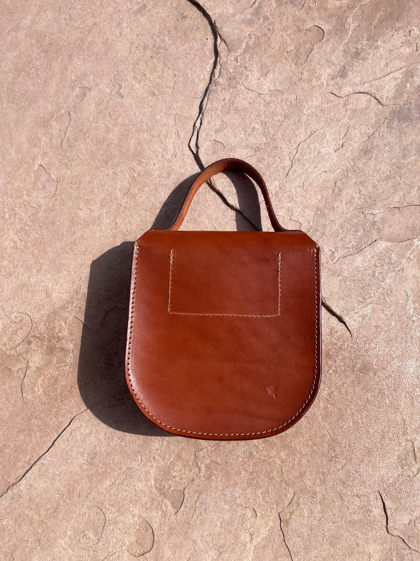 The Ellis mini Western in Cognac